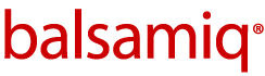 Balsamiq logo Gold sponsor